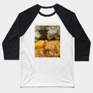 Pieter Bruegel The Elder - The Harvesters Baseball T-Shirt